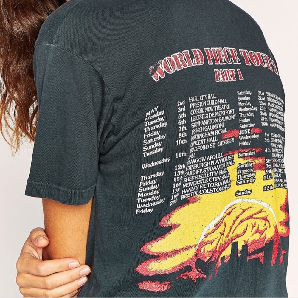NWT Daydreamer Iron Maiden World Piece Tour Tee S - Picture 2 of 9